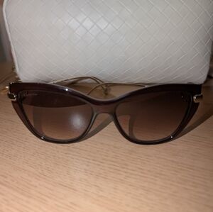 Ferragamo Burgundy Sunglasses